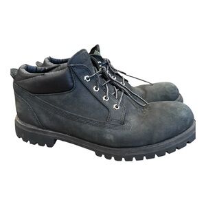 Timberland Men's Dark Gray Lace-Up Boots